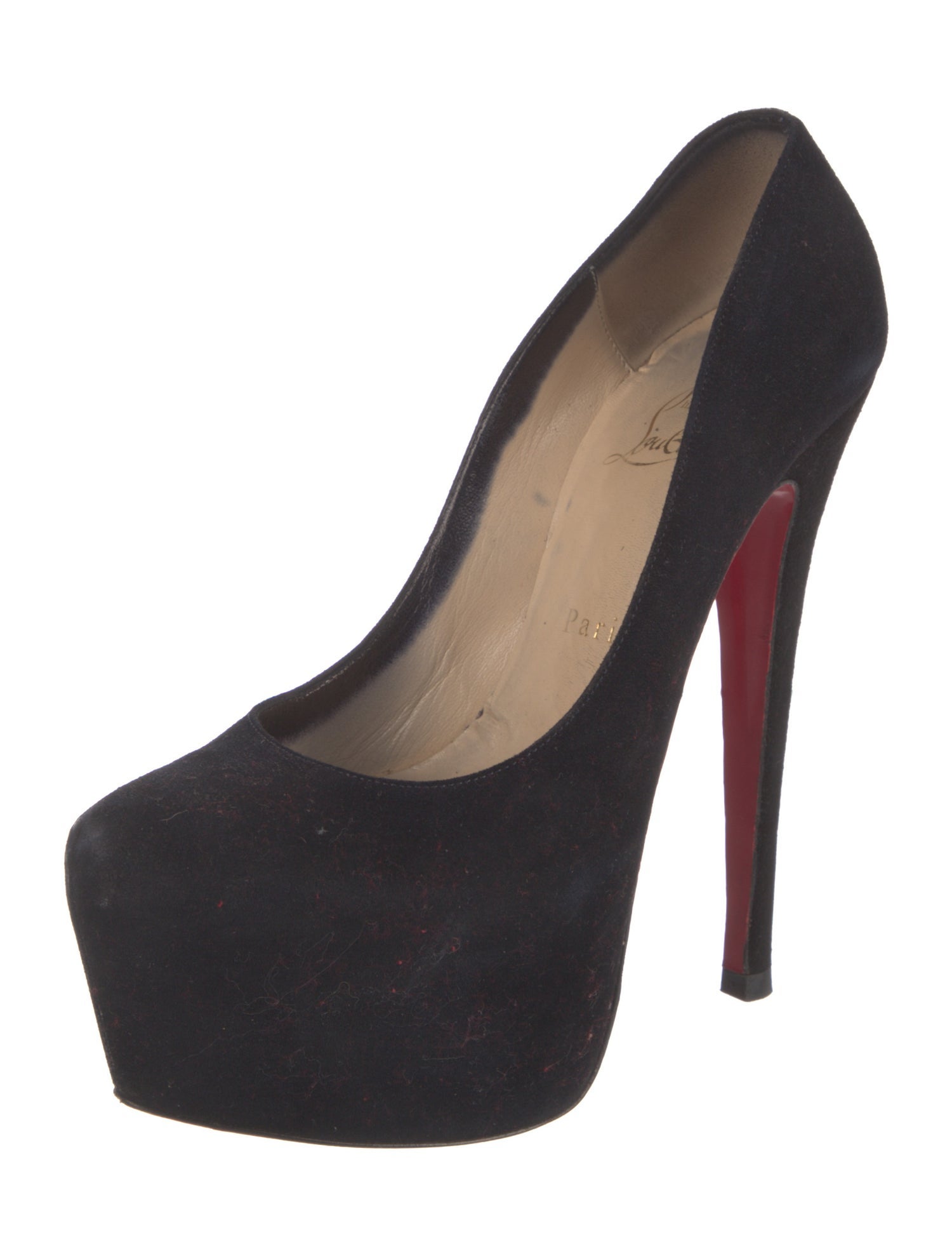 Christian Louboutin Suede Pumps